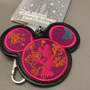 Shanghai Disney Embroidered Keychain